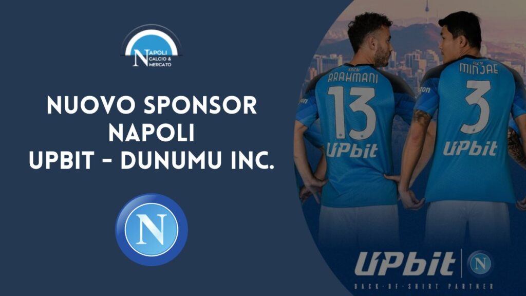 upbit napoli maglia ea7 nuovo sponsor sscnapoli dunumu inc