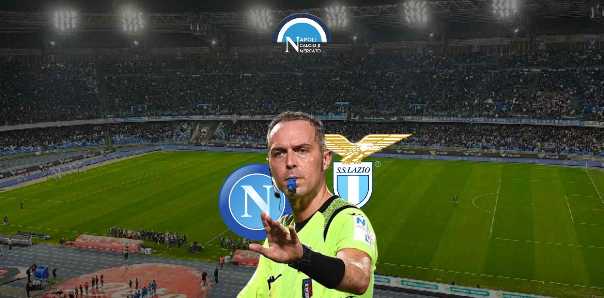 moviola napoli lazio var chiffi gol arbitro pairetto video